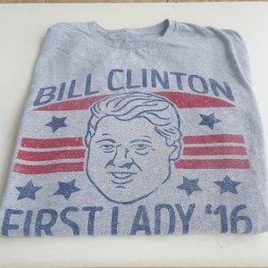 Bill Clinton's first lady 2016 t-shirt